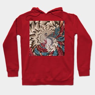 Spinning Spiraling Textures and Threads Hoodie